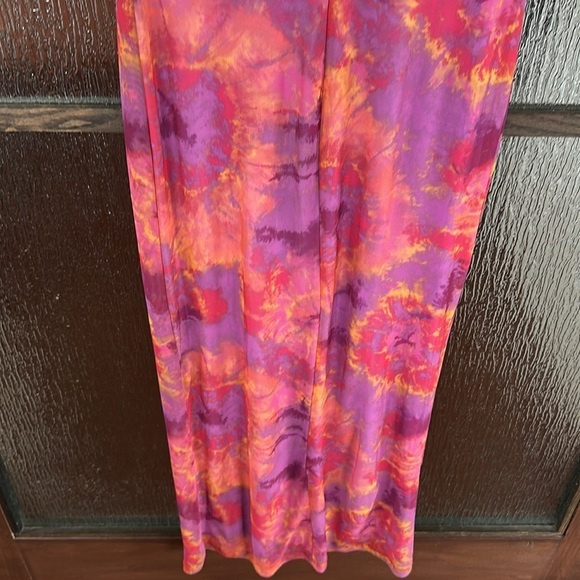 Ronny Kobo Tie Dye Mesh Maxi Dress size medium - Picture 16 of 16